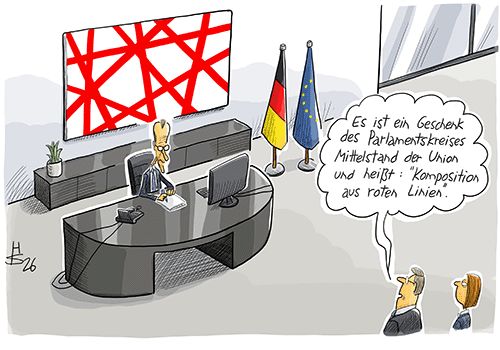rotelinienkunst
